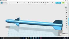 Sidewinder Rocket 3D Printer Model