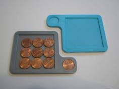 10 Penny Puzzle 3D Printer Model