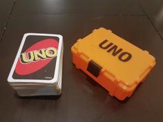 Rugged Box For UNO Game Card 3D Printer Model