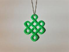 Celtic Knot Of Longevity Pendant 3D Printer Model