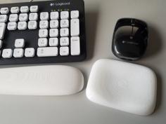 Wrist Rest For Keyboard & Mouse 3D Printer Model