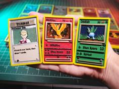 3D Printable Pokemon Cards (Part 5) 3D Printer Model