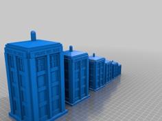 Nesting Tardis 3D Printer Model