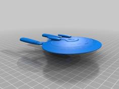 Star Trek TNG New Orleans Class 3D Printer Model