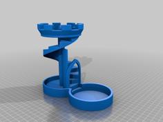 Jorg’s Simple Dice Tower 3D Printer Model