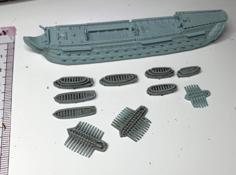 Ships Boats For 1:700 Scale Ships 3D Printer Model