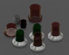 Ghostbusters – Led Lenses 3D Printer Model