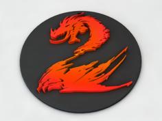 Guild Wars 2 Ornament 3D Printer Model