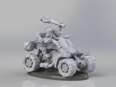 Greenskins Quad Bike 3D Printer Model