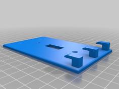 Thin Wall Plate With Hooks 3D Printer Model