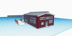 N-Scale PLAABS Scrapyard 3D Printer Model