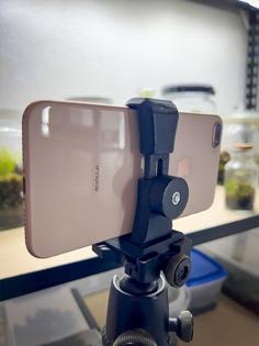 Mobile Phone Tripod Mount 3D Printer Model