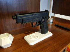 Sig Sauer P226 .177 Pellet Gun Stand 3D Printer Model