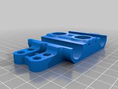 Sturdy Dual Carriage For J-Head With Bowden 3D Printer Model