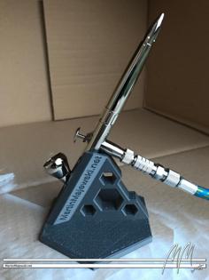 Airbrush Stand – Hex Design – Mark 01 3D Printer Model