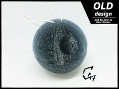 Death Star Bauble Decoration 3D Printer Model