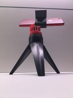 Universal Phone Tripod 3D Printer Model