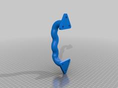 Whipped Door Handle 3D Printer Model