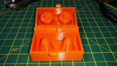 Double Ring Box With Clasp 3D Printer Model