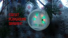 Circuit Playground Ornament 3D Printer Model