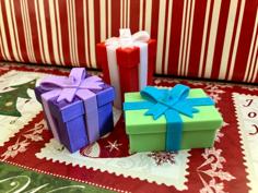 Gift Box Ornaments 3D Printer Model