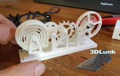 Mini- Watch Escapement Desk Toy (33.33%) 3D Printer Model