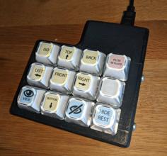 DIY USB Keyboard Case 3D Printer Model