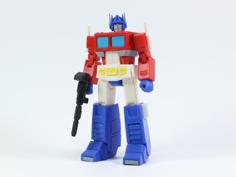 Articulated G1 Transformers Optimus Prime – No Supports 3D Printer Model