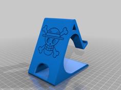 One Piace Phone Stand 3D Printer Model