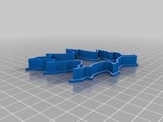 Oak Leaf Cookie Cutter Or Pie Dough Cutter 3D Printer Model