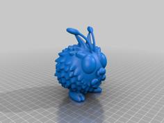 Venonat Multicolor 3D Printer Model