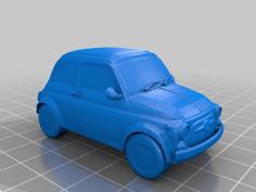 FIAT 500 ( Cinquecento ) 3D Printer Model