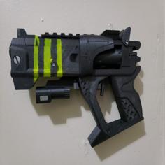 Borderlands Unkempt Harold Pistol 3D Printer Model