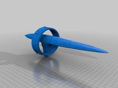 Star Trek Vulcan Sh’Ran Class 1:2000 3D Printer Model