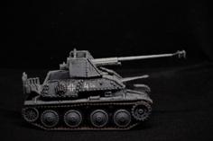 Marder III 1:56 Scale (28mm) 3D Printer Model