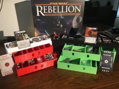 Star Wars Rebellion Game Organizer 3D Printer Model