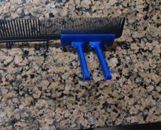 Haircut Comb Attachment 3D Printer Model