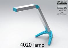 4020 Table Lamp 3D Printer Model