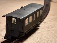 TTm 1/120 – Spreewaldbahn Narrow Gauge Passenger Cars 901-212, 901-213 And 901-211 3D Printer Model