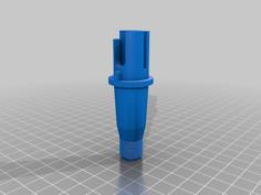 Ares Amoeba Octarms M4 Shorty Adapter 3D Printer Model