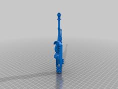 B -Wing Fighter Laser Cannon 3D Printer Model