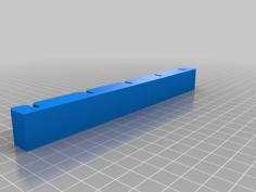 Simple Knife Block For Drawers 3D Printer Model