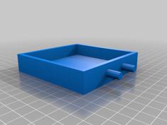 Simple Storage Tray 3D Printer Model