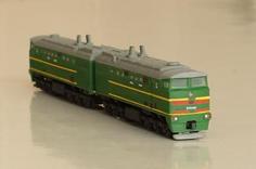 2TE10M Diesel Locomotive 1:100 3D Printer Model