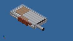 Cigarette Dispenser For Motorcycle 3D Printer Model