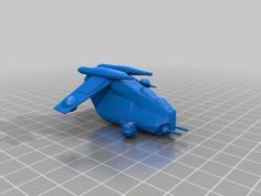 REPUBLIC GUNSHIP 3D Printer Model