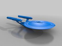 Star Trek John Eaves Concept Hollow 1:350 3D Printer Model