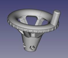 Z-axis Adjustment Knob 3D Printer Model