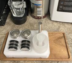 Refillable Nespresso Coffee Capsule Organizer 3D Printer Model