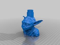 Marble Run Yoda Base 3D Printer Model